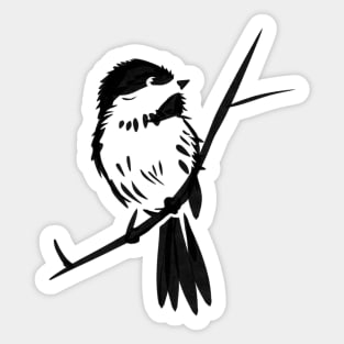 Black-capped Chickadee Bird Sticker